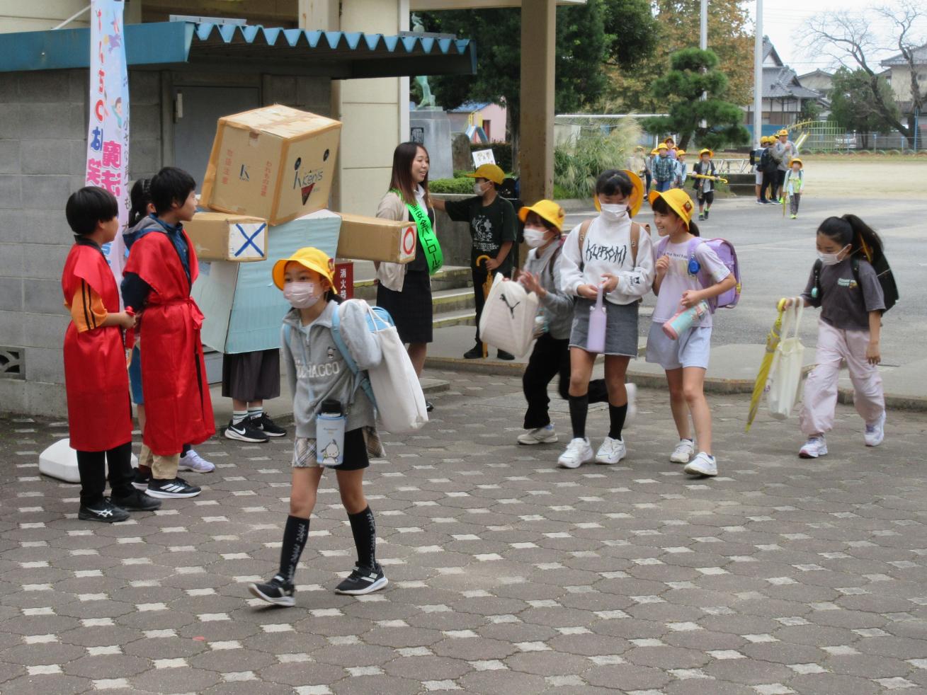 あいさつ運動1 あいさつ運動1