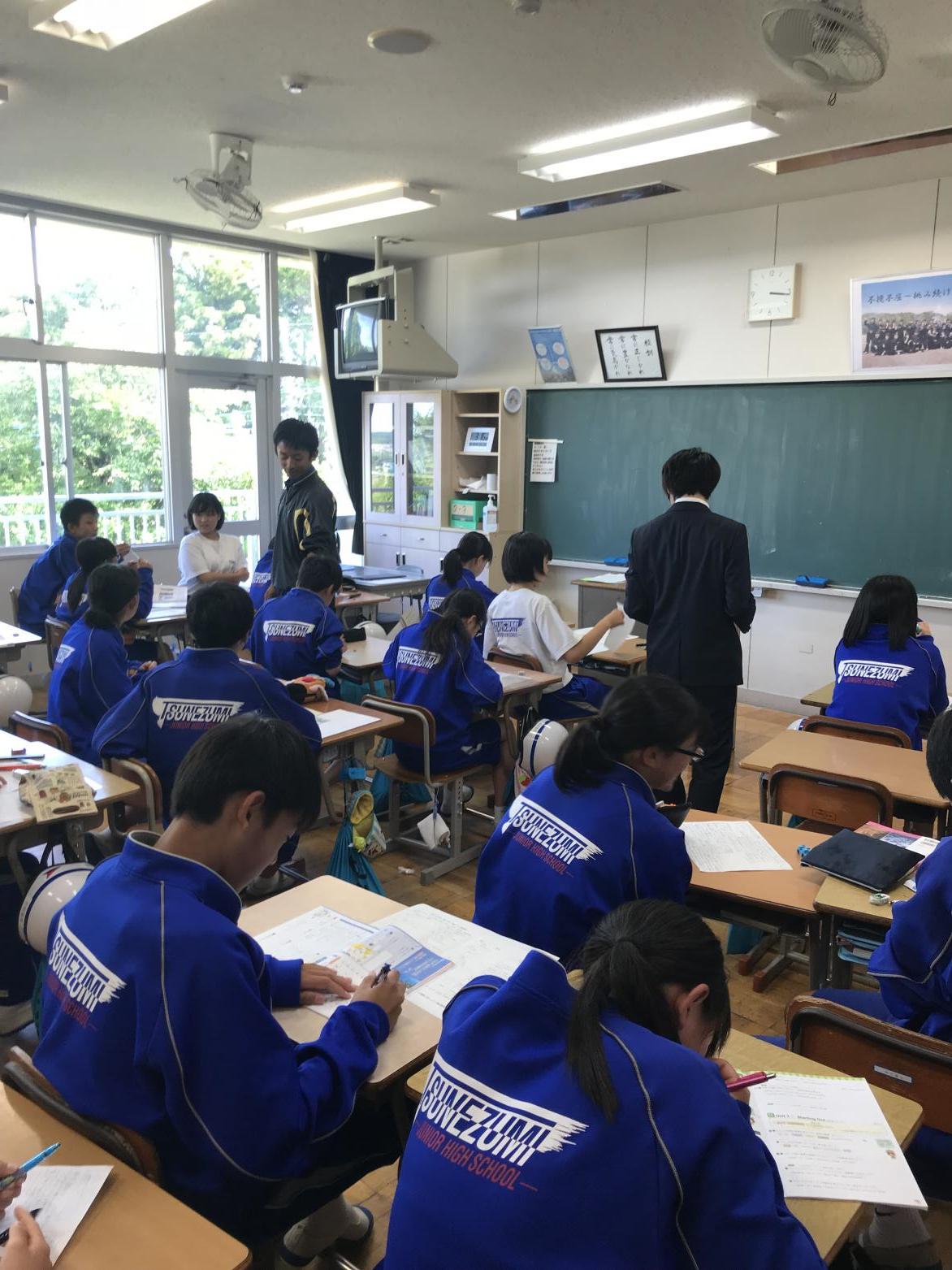 授業参観の様子 授業参観の様子