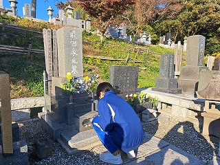お墓参り お墓参り