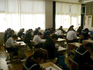 テストの様子1 テストの様子1