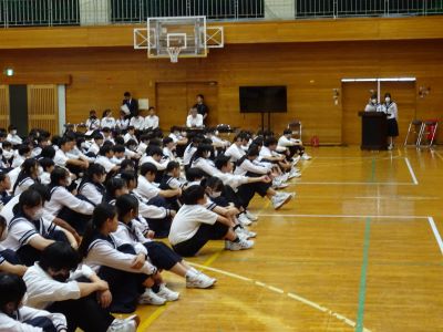 生徒の様子 生徒の様子