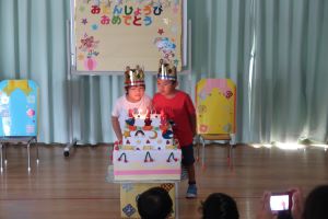 3歳児ケーキ 3歳児ケーキ