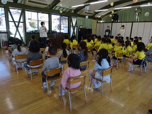 園長先生のお話 園長先生のお話