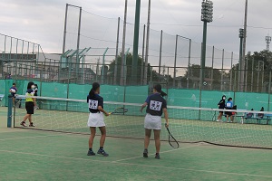 女子テニス部（8）