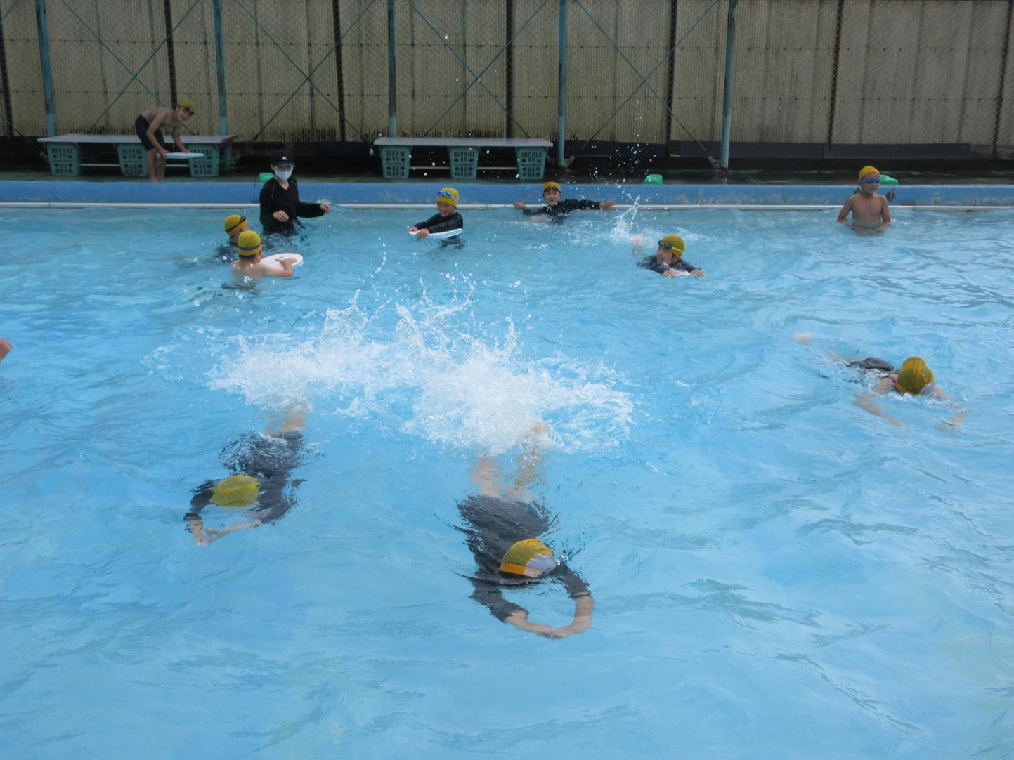 3年生の水泳学習1