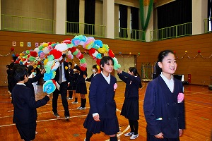 入場です 入場です
