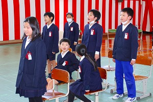 4年生声出し練習 4年生声出し練習
