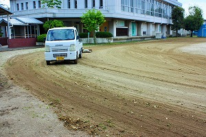 軽トラックですいすい