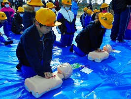 心肺蘇生です 心肺蘇生です