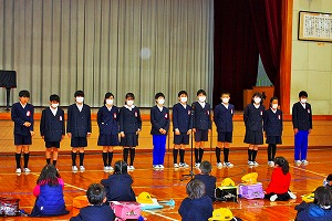 6年生整列 6年生整列