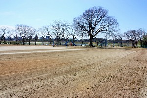 校庭がきれいに 校庭がきれいに
