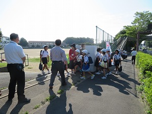 あいさつ運動1 あいさつ運動1