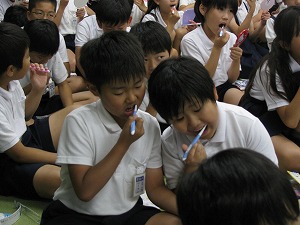 歯みがき3 歯みがき3
