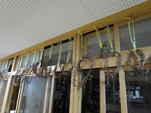 あさがおリース あさがおリース