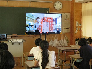 学級目標の発表(2)