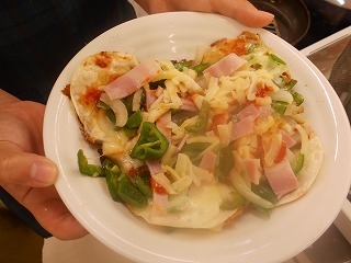 ピザ焼き ピザ焼き