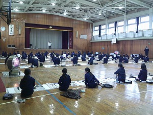 書き初め会2
