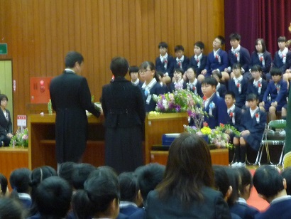 卒業式