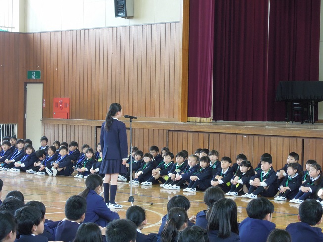 1年生を迎える会