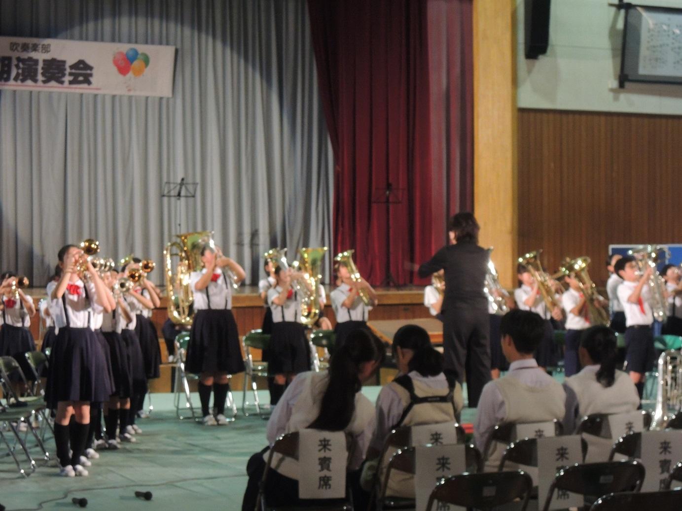 四中吹奏楽部定期演奏会