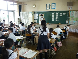 授業参観 授業参観