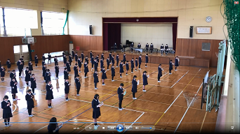 6年生を送る会 6年生を送る会