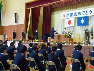 卒業式 卒業式