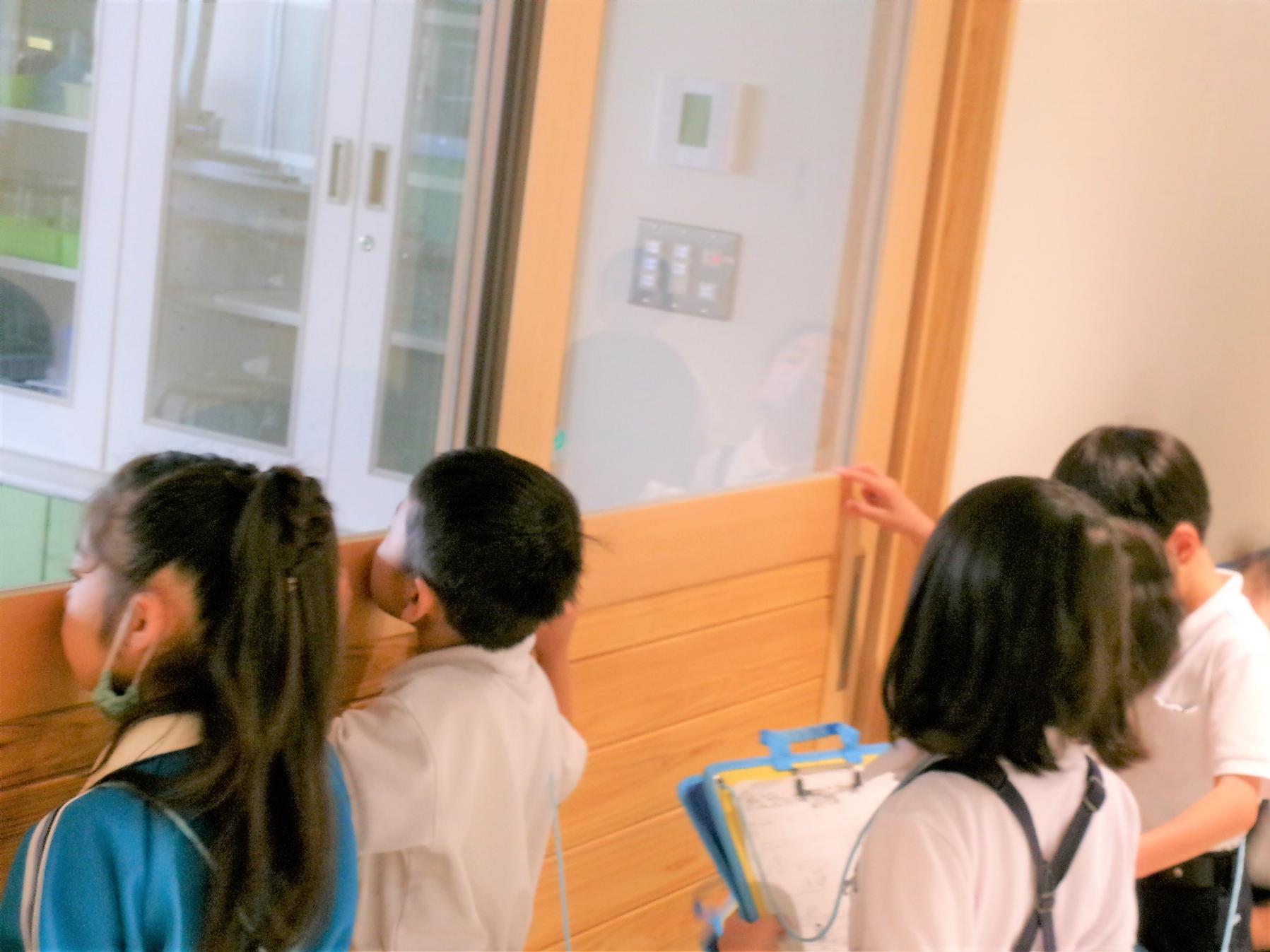 理科室見学 理科室見学