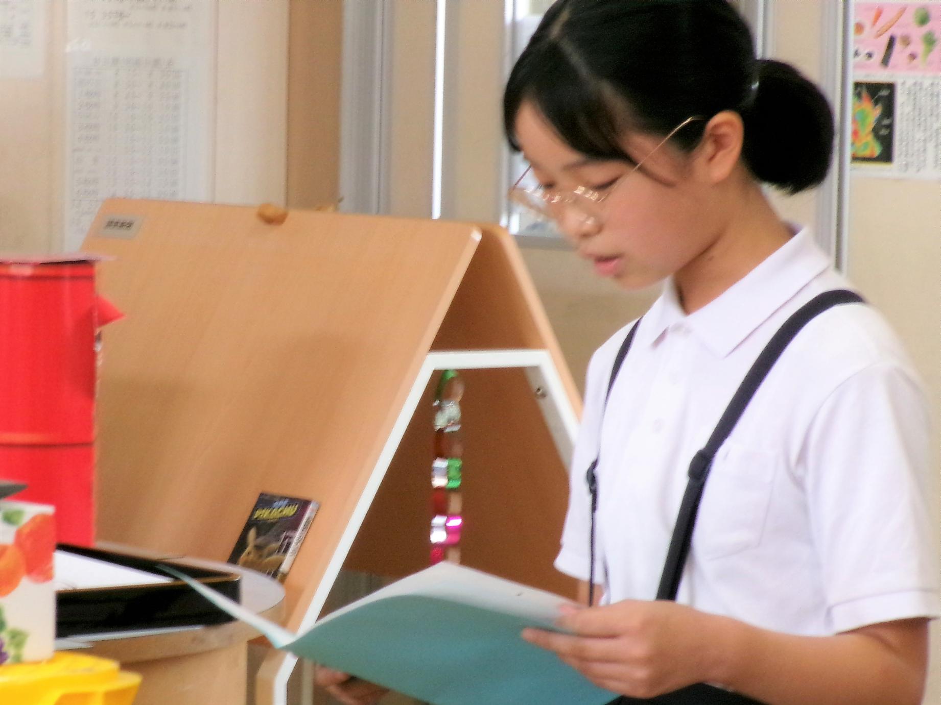 高学年の作文発表