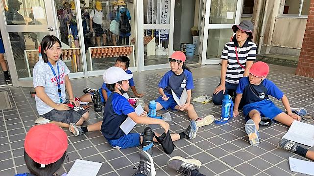 第四中の先生と80mH走チーム