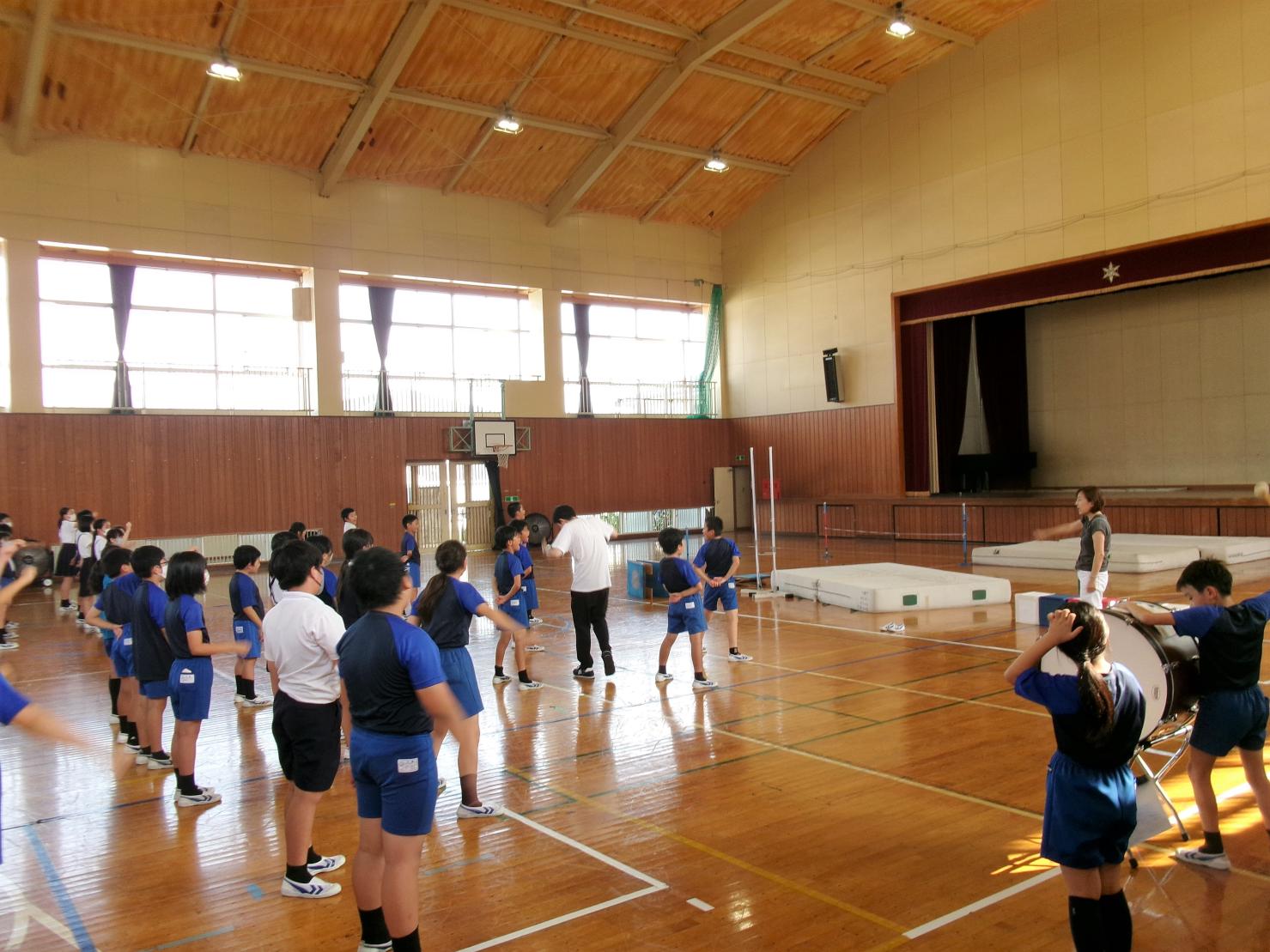 みんなで声を合わせて