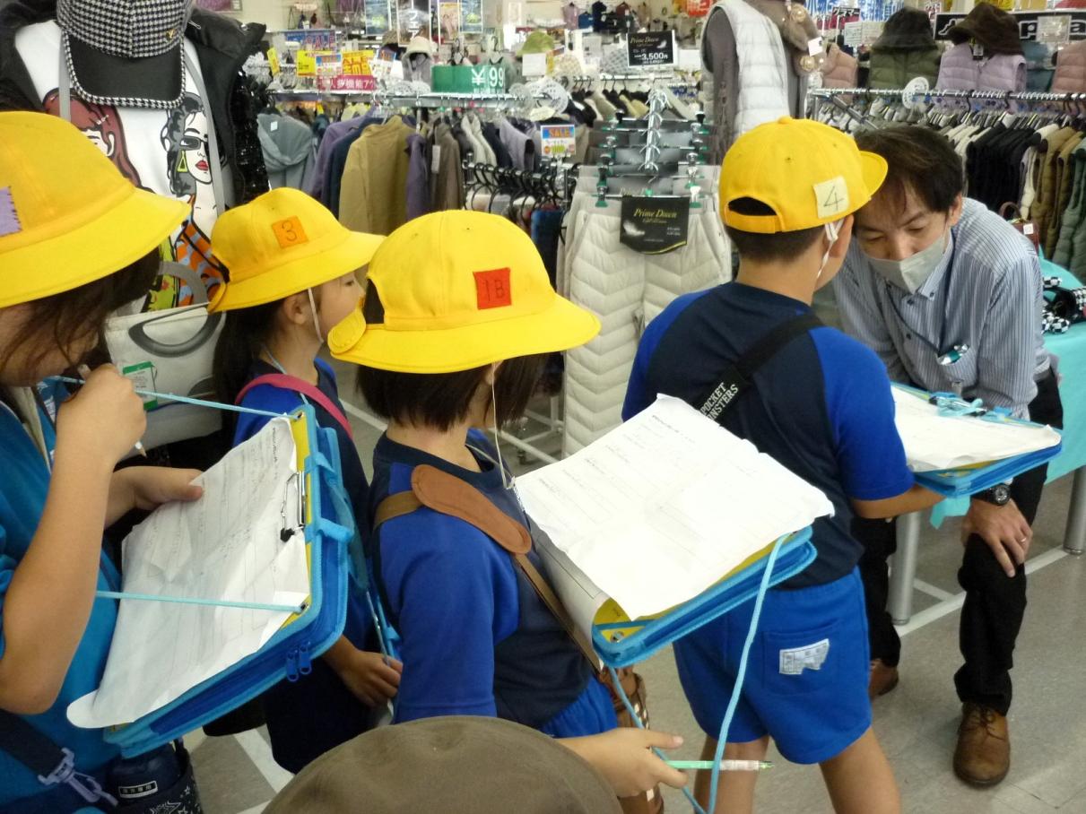 店員の方が丁寧に答えてくださいました