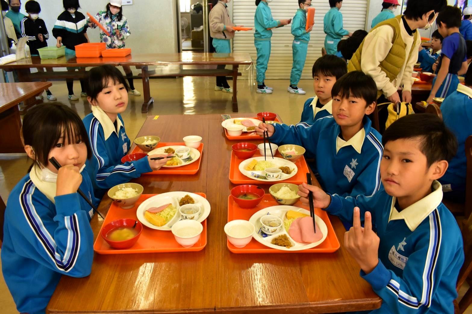 朝食です