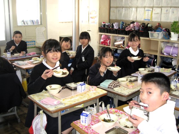 友達も笑顔でいただきました