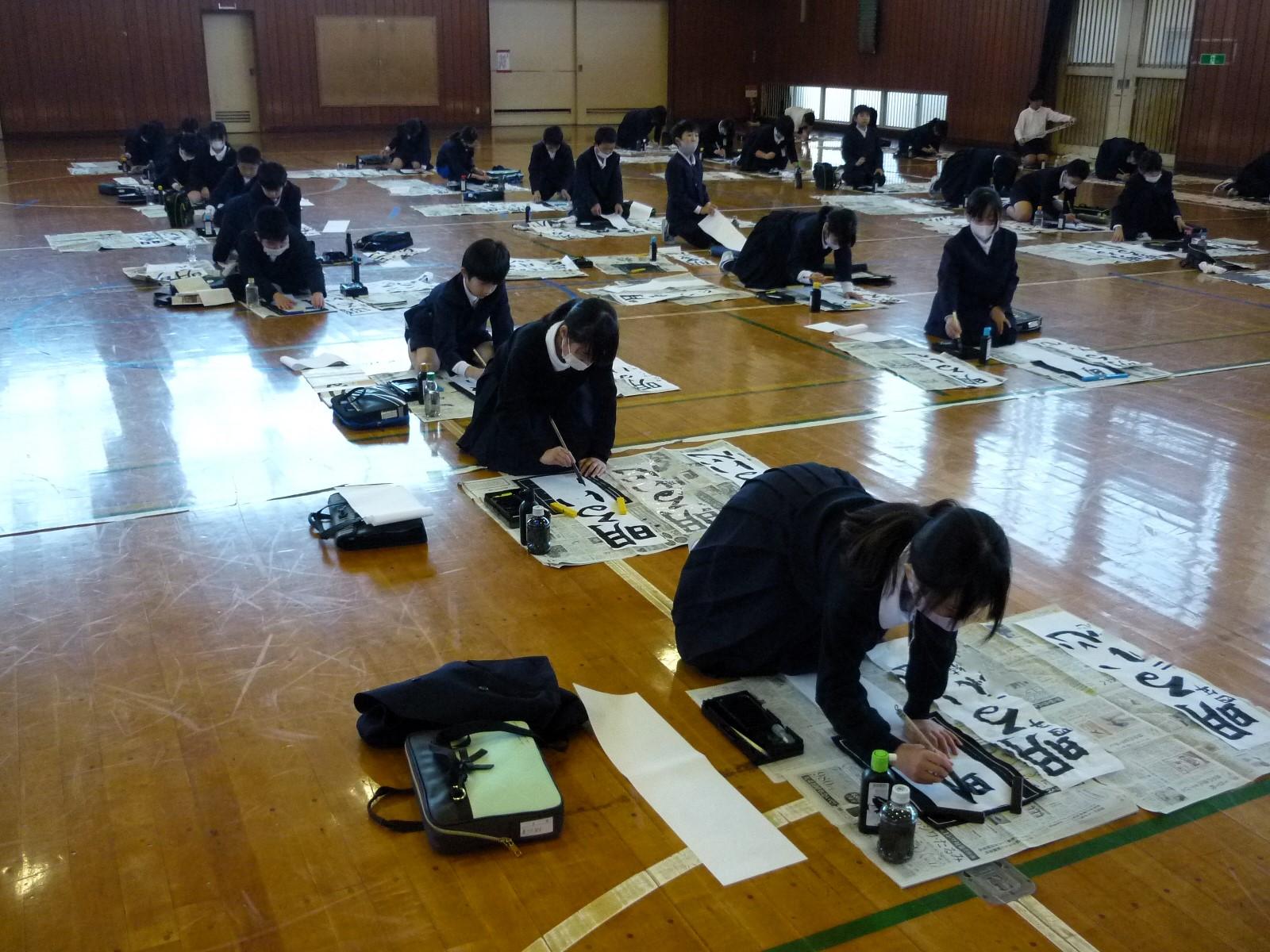 集中して頑張りました 集中して頑張りました