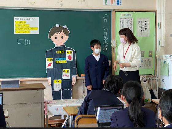 中学生の平均は… 中学生の平均は…