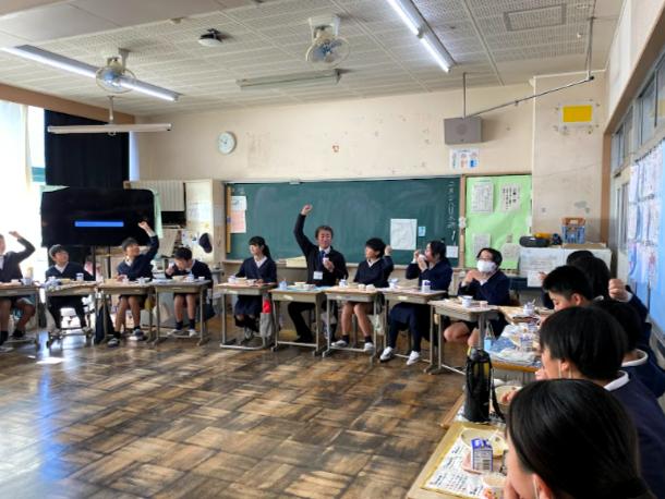 校長先生とのおかわりジャンケン! 校長先生とのおかわりジャンケン!