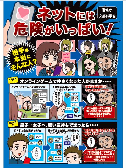 ネットには危険がいっぱい（表）